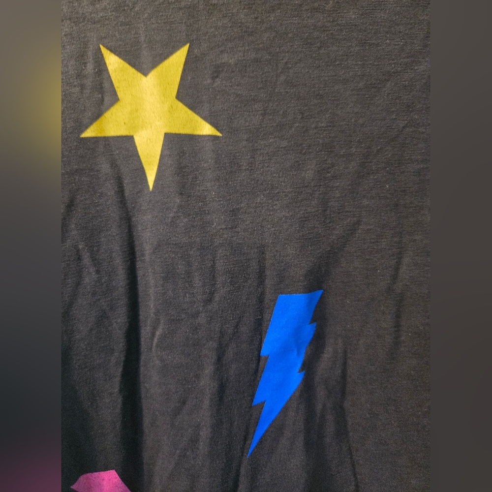 Lauren Moshi Embroidered Lightening Star Elara tee - Picture 9 of 13